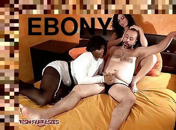 мінет, сімявиверження, чорношкіра-ebony, міжрасовий-секс, , глибоке-заковтування, бдсм, секс-із-трьома-партнерами, домінування, брюнетка