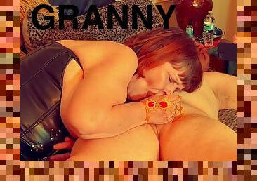 Granny Goldfingers Fucks 007 Again!