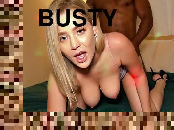 Hot Blonde Busty Wife Takes Biggest Bbc Yet!! - Blake Blossom