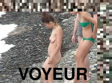 nudisti, allaperto, videocamera, spiaggia, voyeur, naturali, telecamere-nascoste