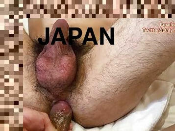 Japanese cute twink got fucked bareback