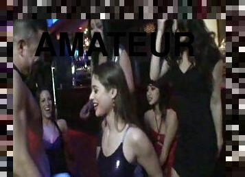 Amateur chick CathyHpp fucks in the club