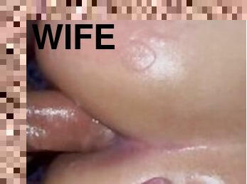 Fucking wife in the ass