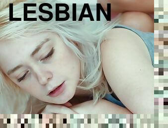 lesbian-lesbian, jenis-pornografi-milf, remaja, ibu, permainan-jari, berambut-pirang