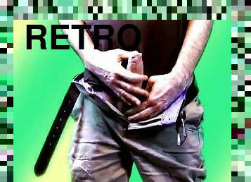 Super duper Retro Vibes Male Masturbation video