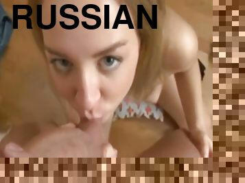 Moscow Babe Gets The Deep Anal Treatment Feeling Good