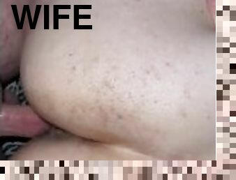 BBW wife fucked doggy