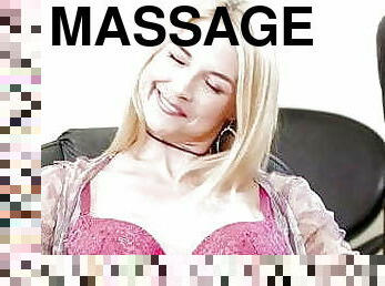 Sarah Vandella gives special body to body contact massage