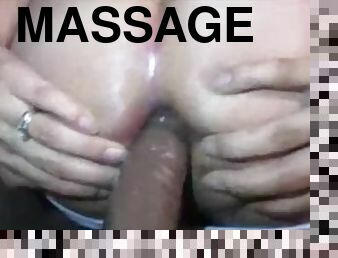 orgasme, sprøjte, strapon, kone, anal, massage, første-gang, snæver, dildo, elskerinde