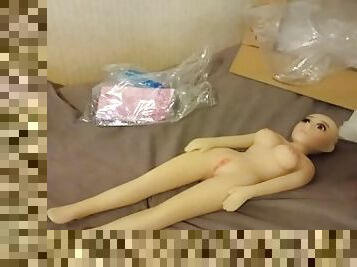 Unboxing Asian Mini Sex Doll - Nicole 80cm