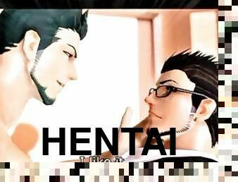 gay, animatie, hentai