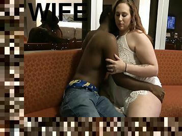 Jane Dro - Wife Sucks Blade The Bbc Trainer In Hotel Suite While Husband Records