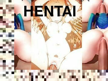 Hentai Anime - HMV [MMD] Sex Show