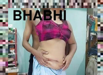 Desi Bhabhi Enjoying With Her Boyfriend In a Busiest Day / Real Sex Video.