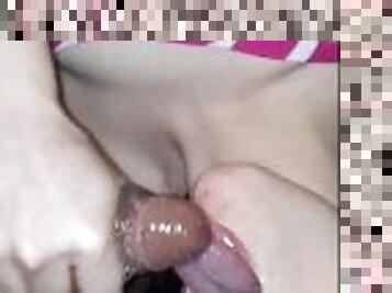Girlfriend Wife Sucks Big Hard Dick Cum In Mouth Spit Covered Penis Cock Sucking Cumshot Handjob