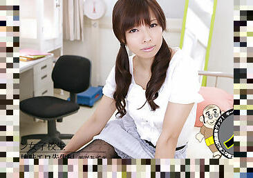 Azusa Misaki Female teacher in School girl uniform gets fucked - Caribbeancom