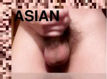 Asian Boy Masturbate and Cum