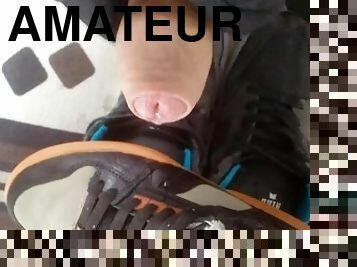 amateur, ejaculation-sur-le-corps, ados, gay, branlette, ejaculation, fétiche, solo