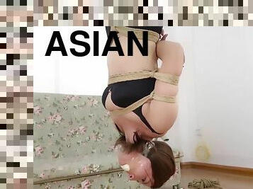 Cute Asian Upside Down