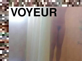 Raizel. Shower voyeur