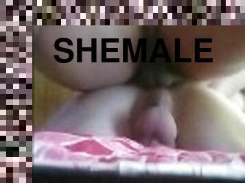 Shemale fucked me hard