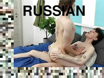 Russian Twink Boys Bareback Fucking - Boyfun