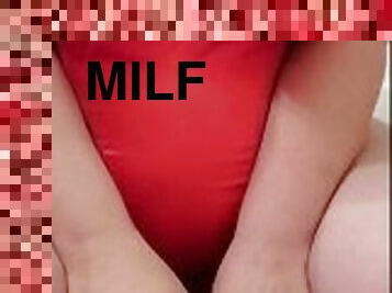 Naughty MILF fills her holes but wishes it was your cock Stacey38G