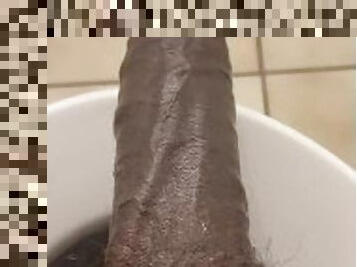 mandi, mastubasi, penis-besar, handjob-seks-dengan-tangan-wanita-pada-penis-laki-laki, hitam, sentakkan, mandi-shower, tertangkap, seorang-diri, penis