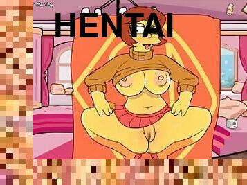 pai, anime, americano, hentai, dançando