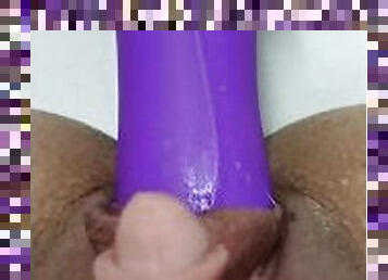 clitoris-bagian-atas-vagina-paling-sensitif, mastubasi, vagina-pussy, handjob-seks-dengan-tangan-wanita-pada-penis-laki-laki, mesin, ketat, sempurna, seorang-diri, berambut-cokelat, penis