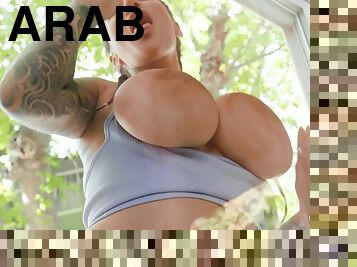 Buxom teen slut Arabelle Raphael porn video