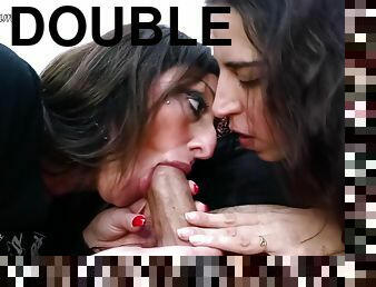 Fucktotum - Double Blowjob First Blowjob Ever Lesbian T