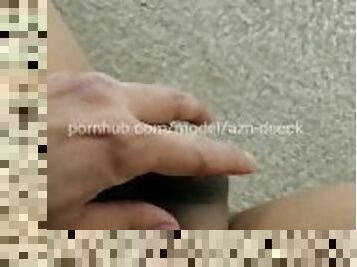 asiatique, masturbation, amateur, ejaculation-sur-le-corps, compilation, ejaculation, solo, minuscule, bite