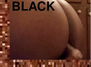 Stuffing My Big Black Ass With BBC