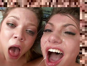 Barely Legal Messy BJs With Cassandra Nix &amp; Jessie Andrews