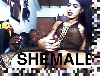 shemale, anal, cumshot, stor-pikk, par, cum, riding