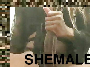 Shemales cumshot