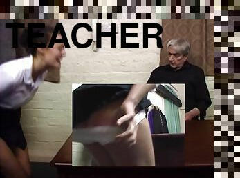 opettaja, runkkaus-spanking