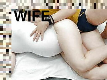 mengandung, alat-kelamin-wanita, isteri, amateur, remaja, buatan-sendiri, creampie, merangkap, berahi, ketat