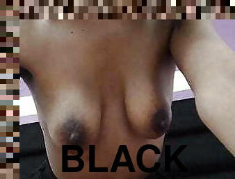veľké-prsia, milfka, čierne, prirodzené, kráska, prsia, africké, ovísajúce-prsia