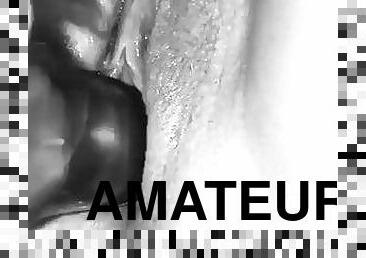 masturbaatio, pillu-pussy, amatööri, lelu, pov, nussiminen, dildo