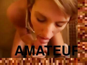 Amazing Home Porn Tape Horny Blonde Mom Anal & Pussy Fuck