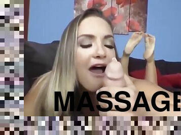 Mommy fucks and gives the massages