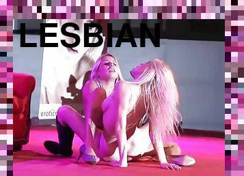 ציבורי, לסבית-lesbian, נוער, צעצוע, מצלמה, מציצן, אירופי, בלונדיני, יורו, מקניטה