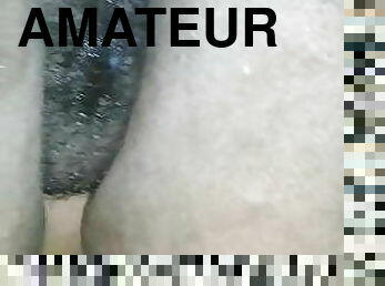 orgasme, chatte-pussy, amateur, ébène, interracial, maison, black, belle-femme-ronde, ejaculation, américaine