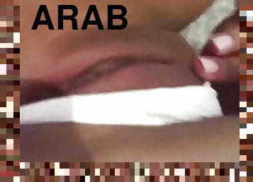 استمناء, كس-pussy, عربية, بالإصبع, جميلة-الطلعة, حلق