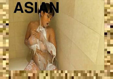 Hot Asian Chick Does It All!