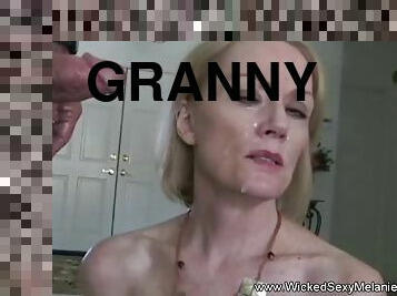 granny, sucer