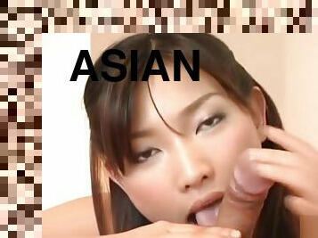 Asian got Cum in the Mouth - Asianporndaddy