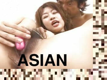 asiatique, japonais, ejaculation-interne